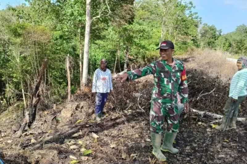 Waspadai Kebakaran Hutan, Kodim Kutai Timur Bersama Tim Gabungan Rutin Patroli Bersama Cegah Karhutla