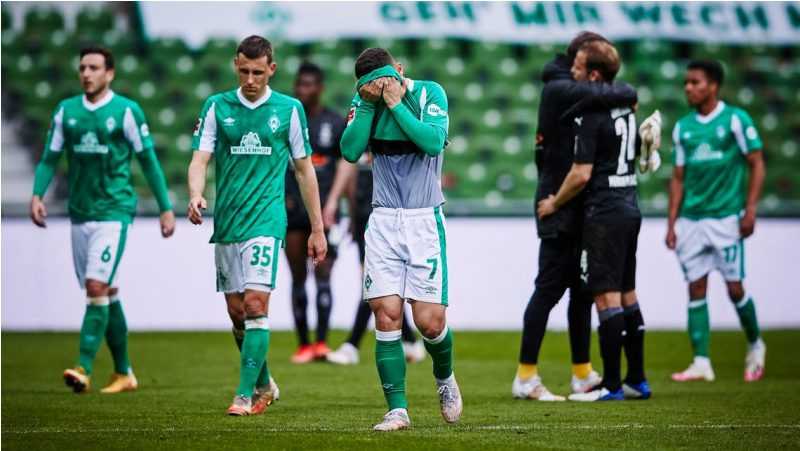 Werder Bremen Terdegradasi Setelah Empat Dekade di Liga Jerman