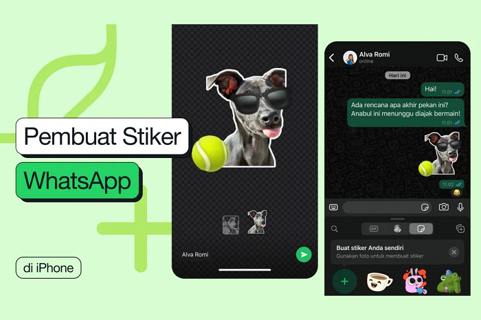 Whatsapp Kini Hadirkan Fitur Sticker Maker untuk Pengguna iPhone