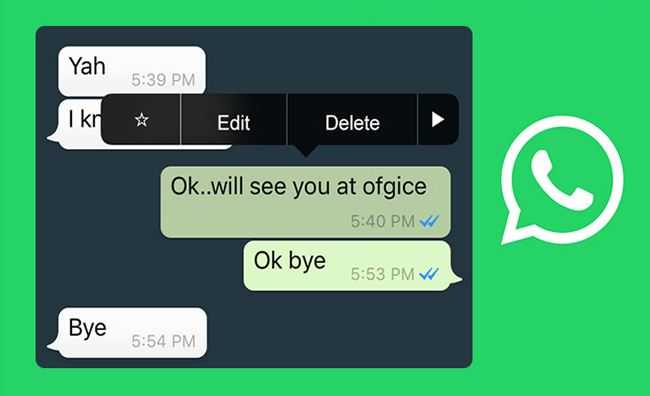 WhatsApp Uji Coba Fitur Baru, Bisa Edit Pesan Terkirim