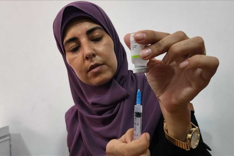 WHO Umumkan 'Jeda Kemanusiaan Khusus Wilayah' Vaksinasi Polio di Gaza