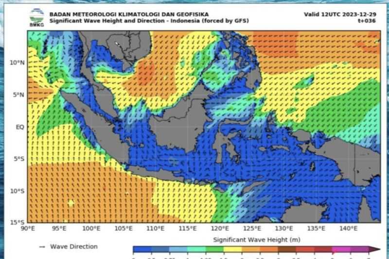 Wisatawan Jangan Mandi di Laut, BMKG: Waspadai Gelombang Tinggi Hingga 4 Meter