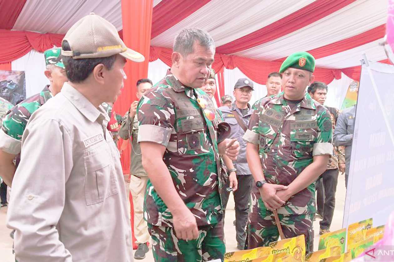 Wujudkan Ketahanan Air, KSAD Resmikan Program Pipanisasi DAM Parit