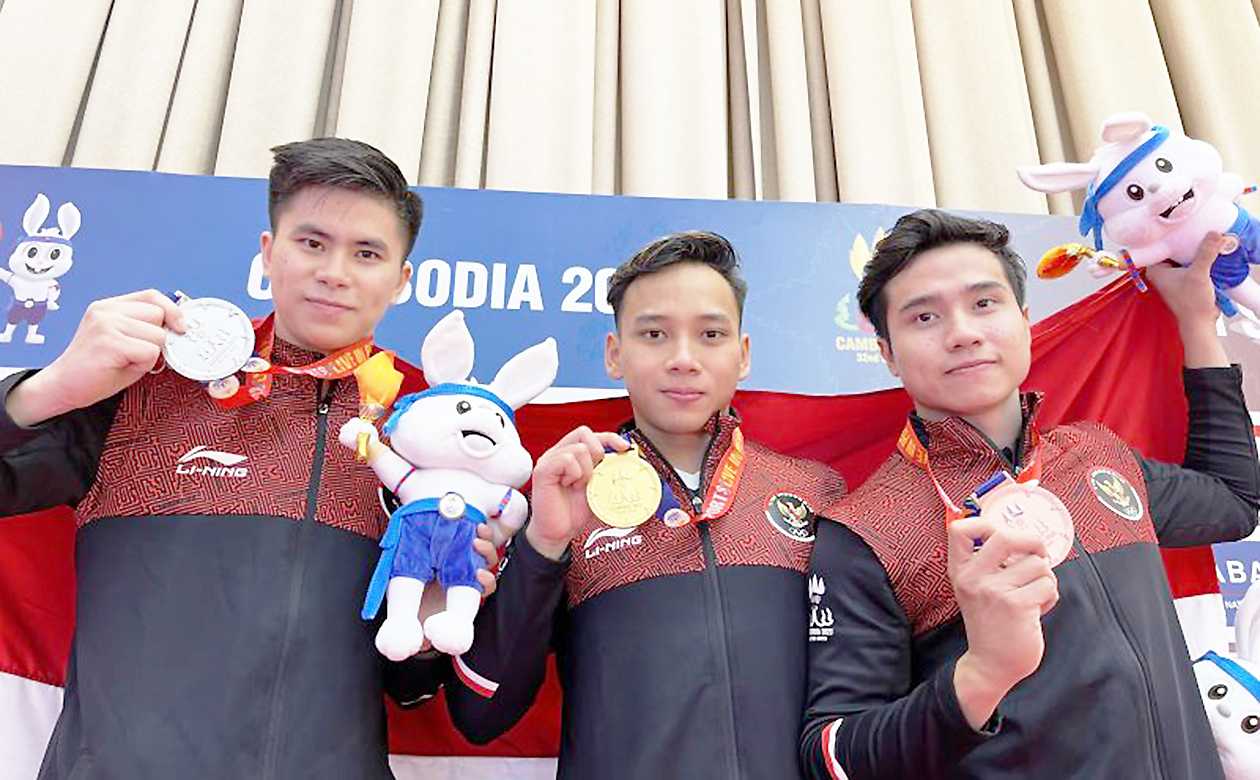 Wushu Indonesia Kembali Sumbang Tiga M edali di SEA Games 2023