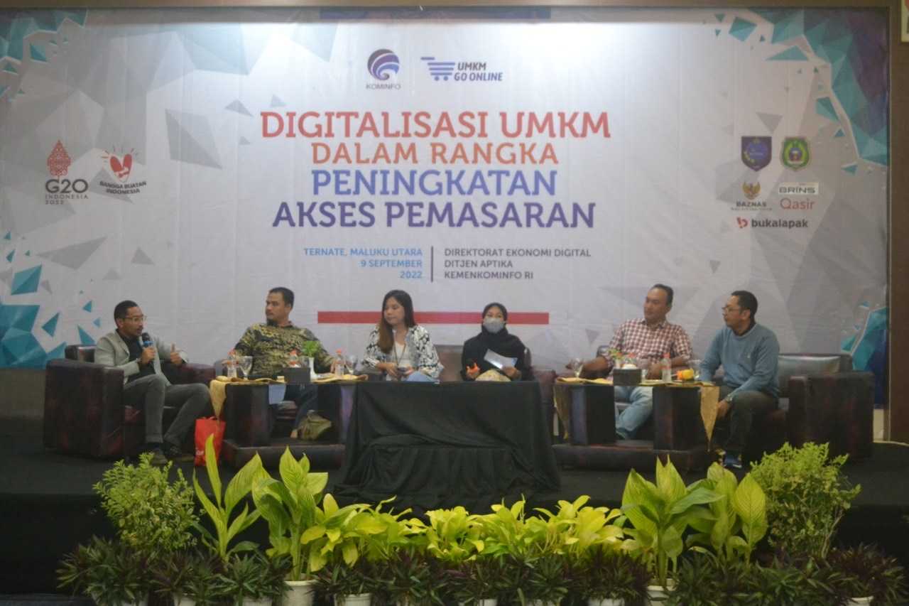 “Yaya-yaya Hi-tech, Pemilik UMKM di Lereng Gamalama