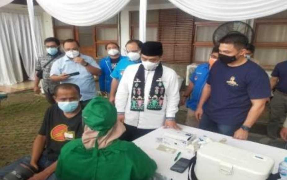 Yayasan Sahabat Ryano Kolaborasi dengan KNPI Gelar Vaksinasi untuk Masyarakat