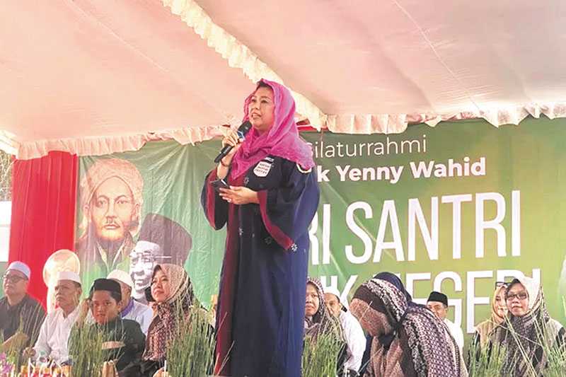 Yenny Wahid Sosialisasikan Program Ganjar-Mahfud