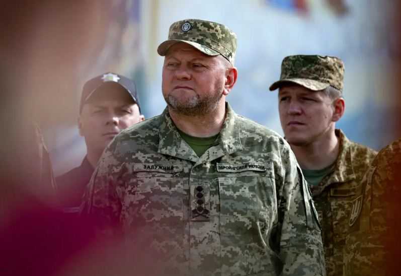 Zelensky Pecat Panglima Militer Ukraina Valerii Zaluzhnyi
