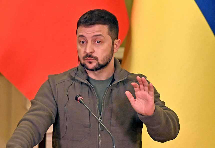 Zelenskyy Bantah Rencana Gunakan 'Bom Kotor'