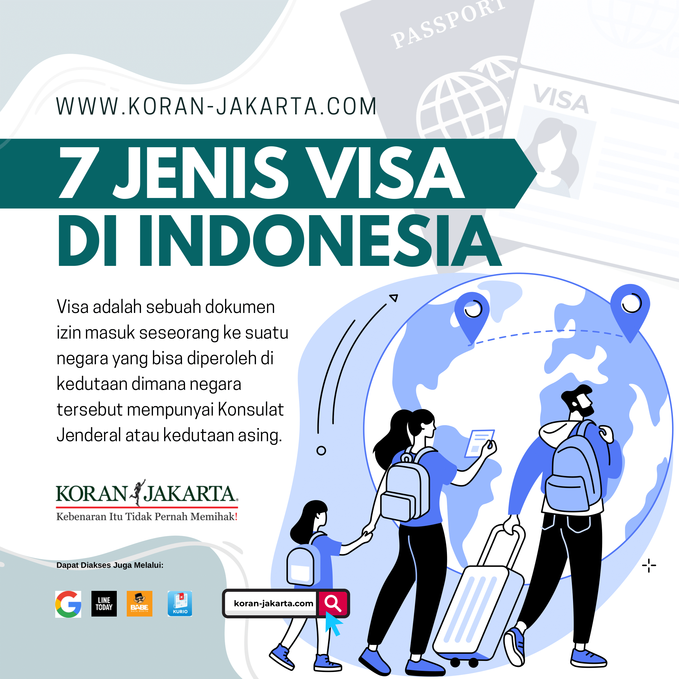 7 Jenis Visa di Indonesia