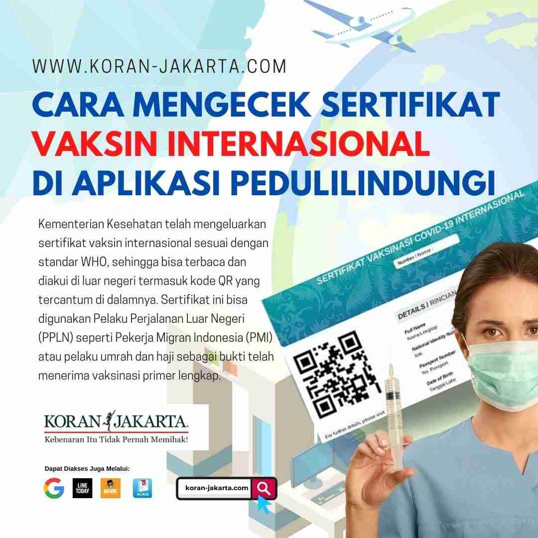 Cara Mengecek Sertifikat Vaksin Internasional Di Aplikasi