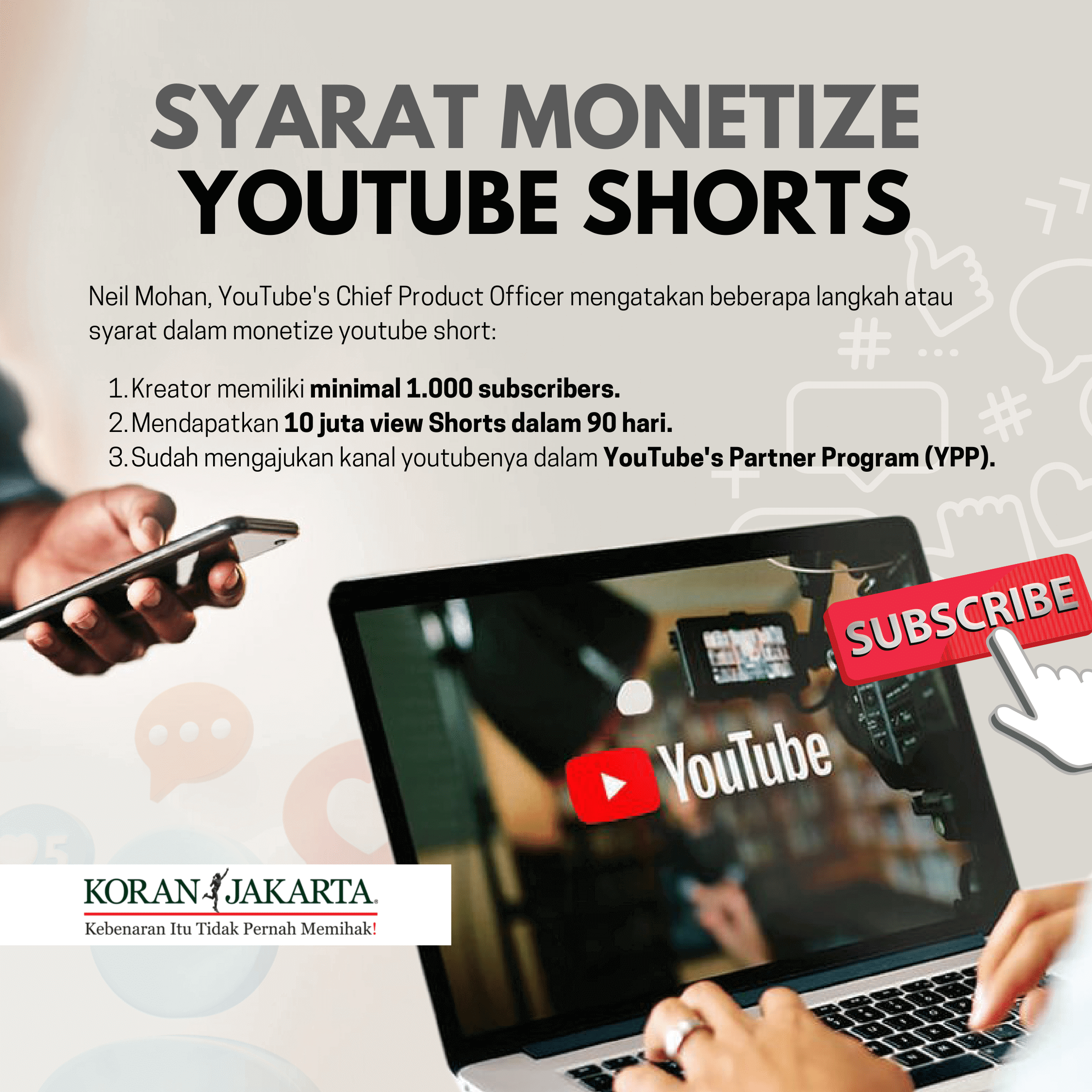 Di Tahun 2023 Youtube Shorts Bisa Menghasilkan Uang (Monetize) 2