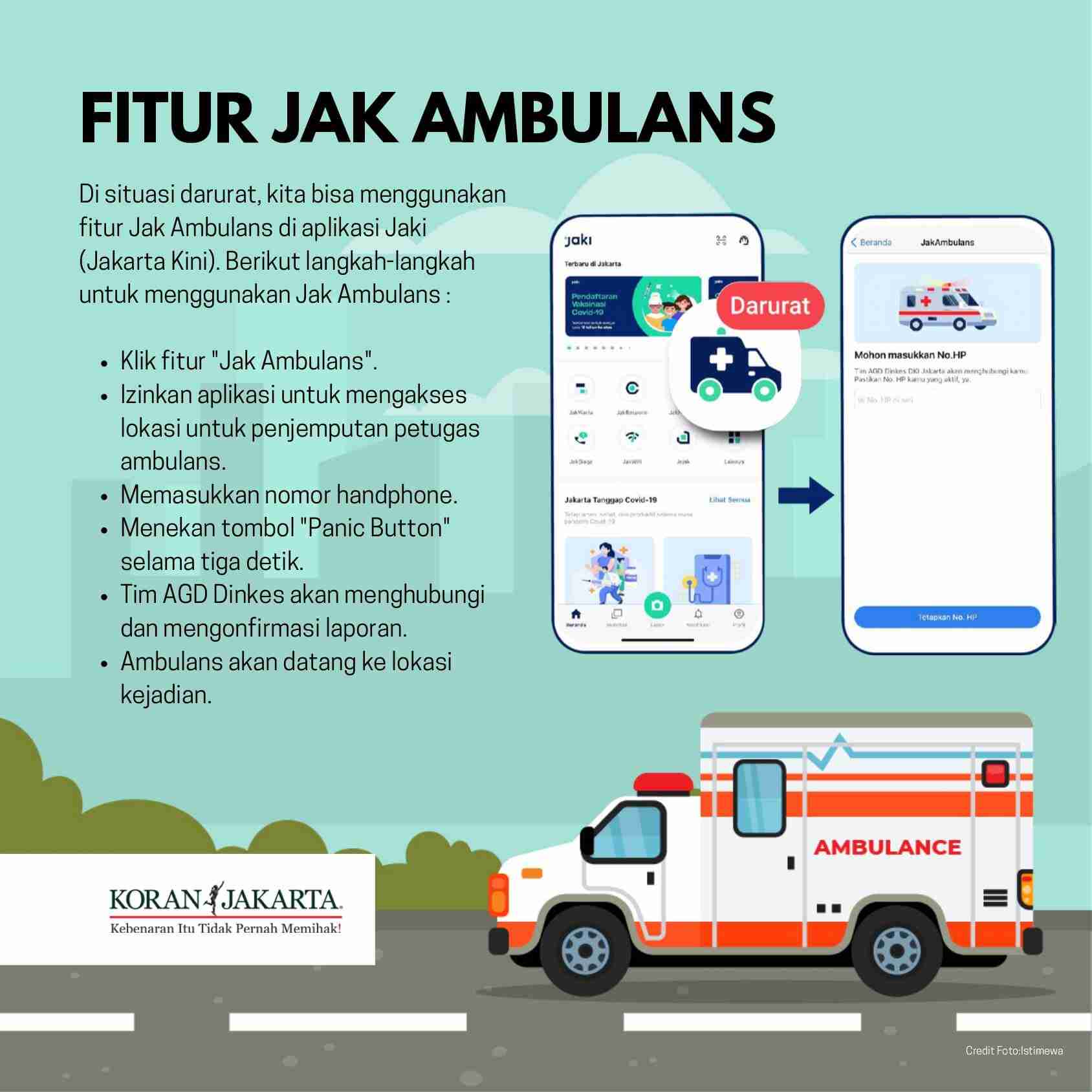 Jak Ambulans : Layanan Pemanggilan Ambulans Gawat Darurat 4
