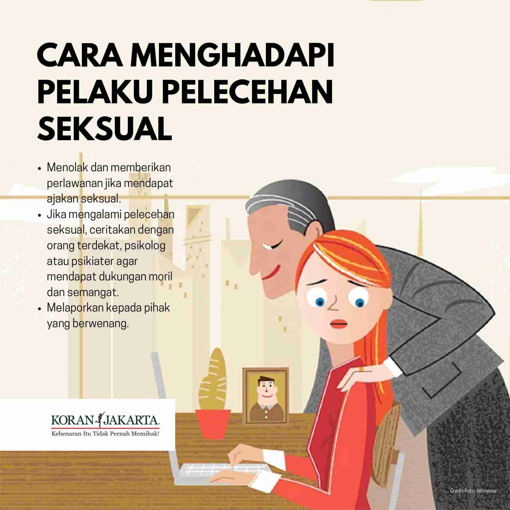 Pelecehan Seksual Di Lingkungan Kerja Infografis Koran Jakarta 0220